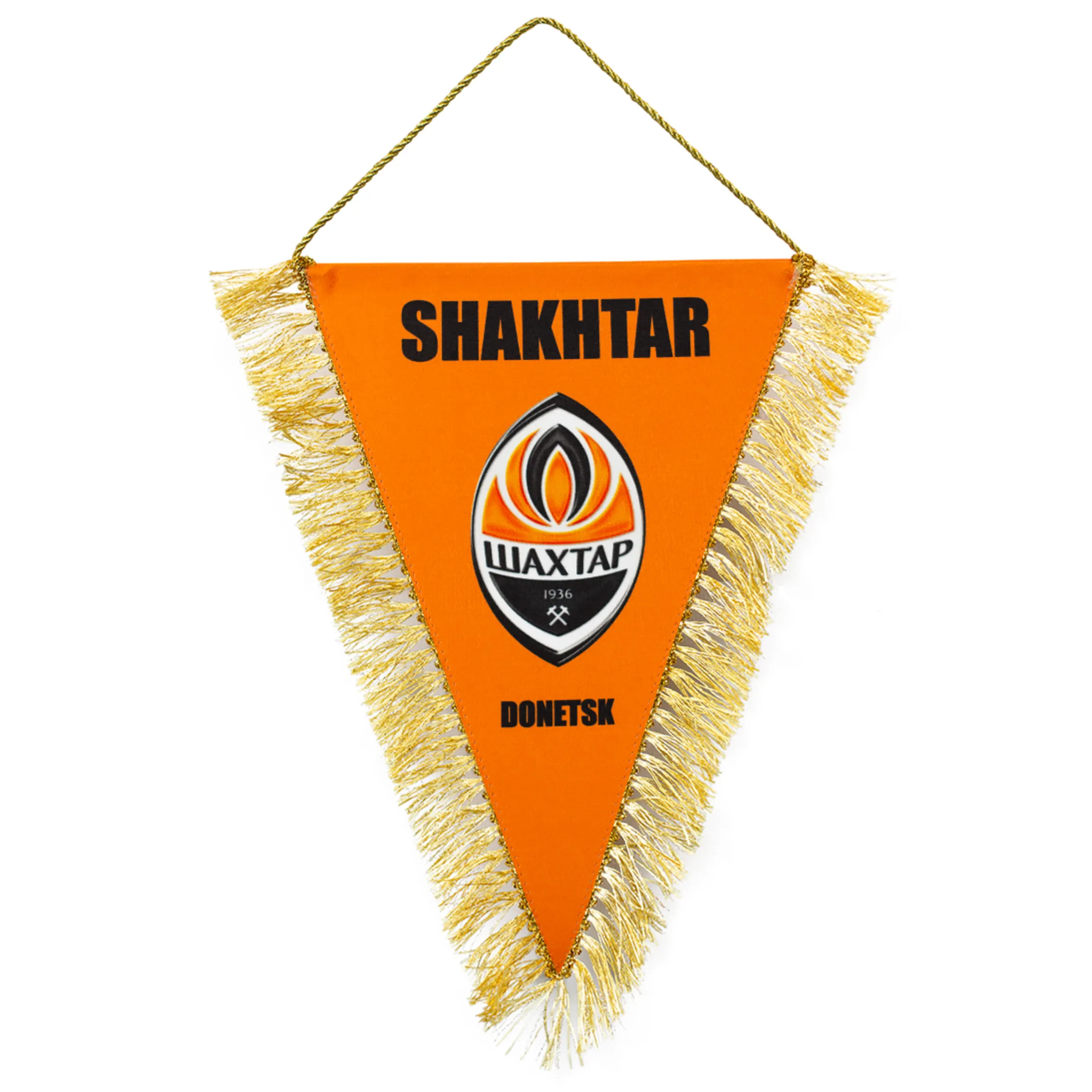 Fanion Officiel PSG – Shakhtar Donetsk Vs PSG, Saison 2015, Fabriqué En Ukraine