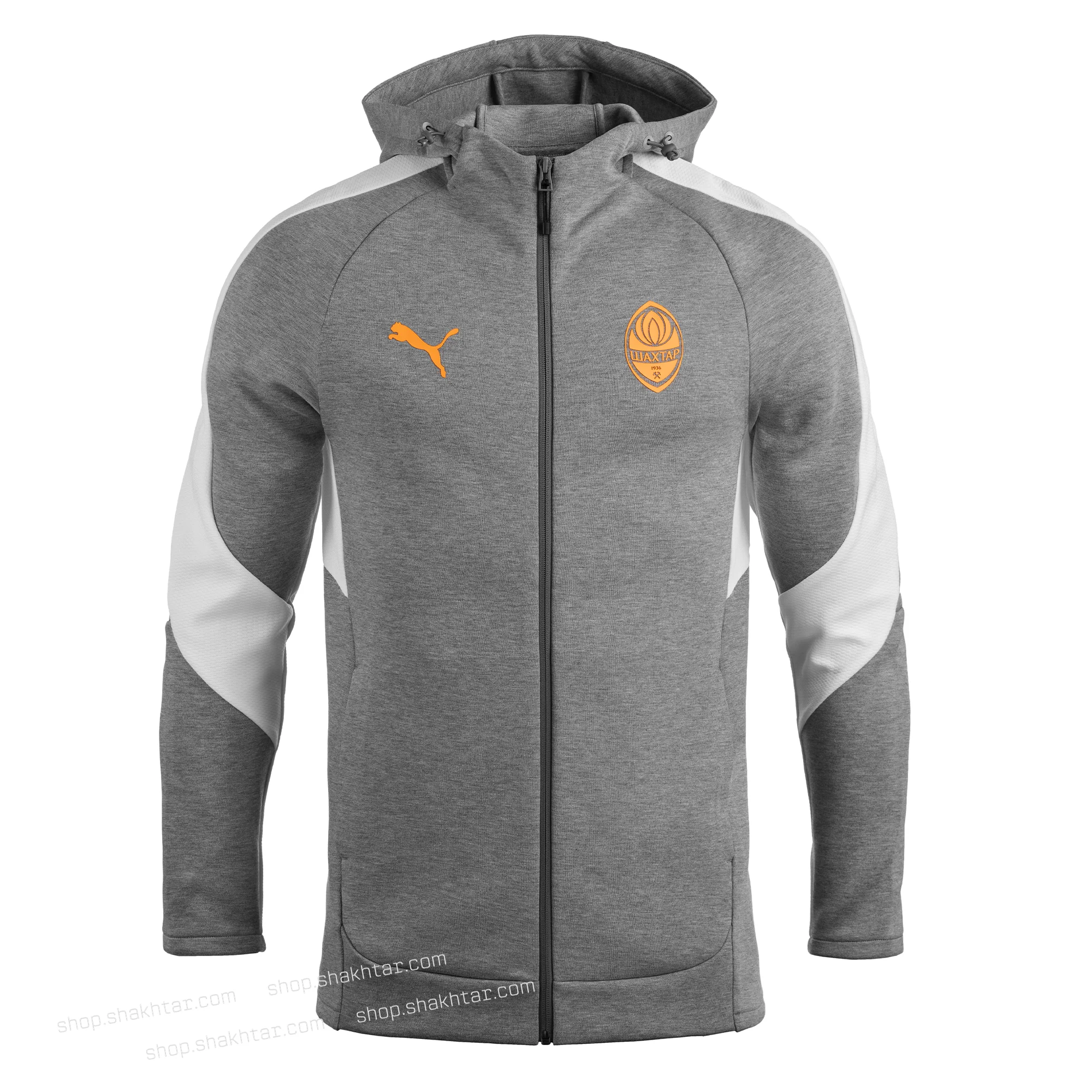 フータ Олимпийка ФК «Шахтер» PUMA FCSD EVOSTRIPE Hooded Jkt сезона-2026